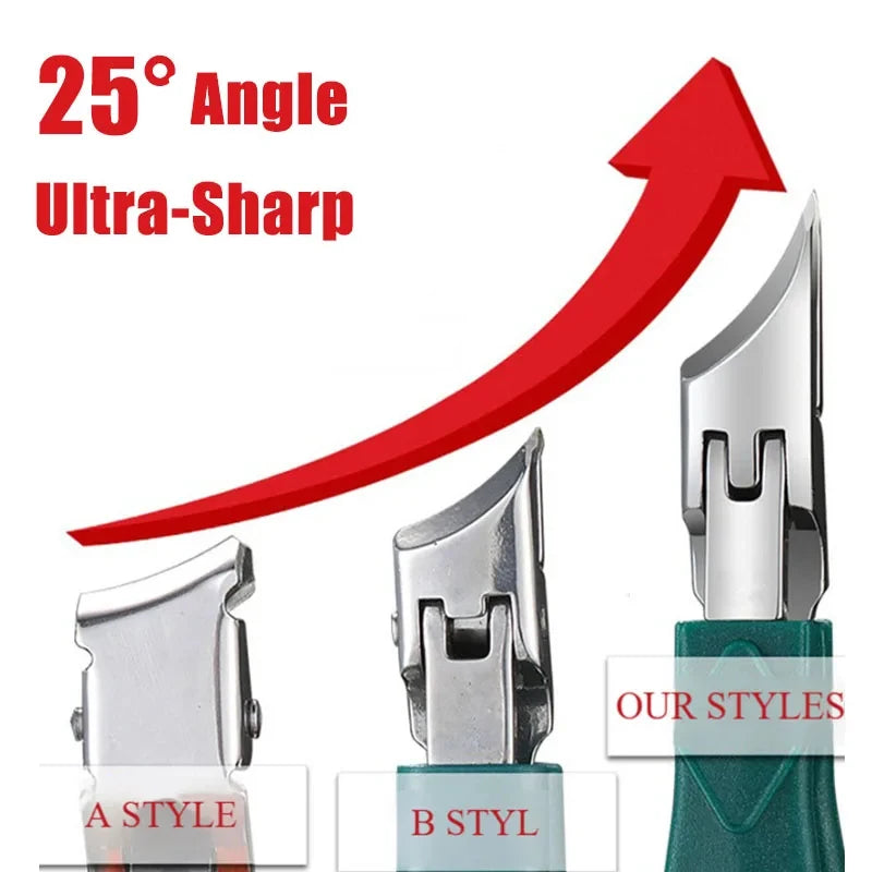 Toenail Clipper For Ingrown Or Thick Toenails Toenails Trimmer Professional Podiatrist Toenail Nipper With Stainless Steel Ultra